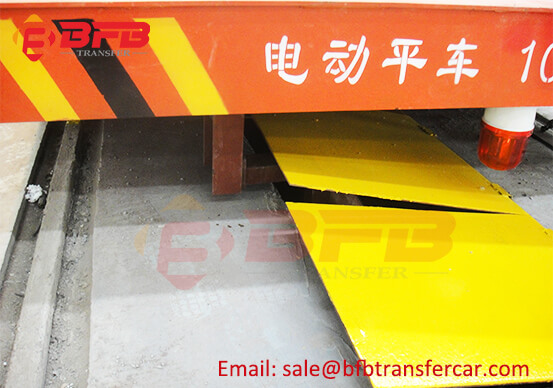 CE 10T Busbar Power Rail Guided Cart For Assembly line Transfer