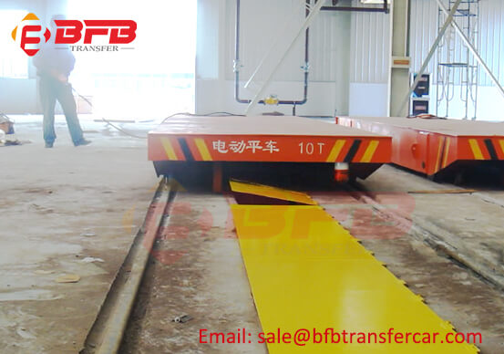 CE 10T Busbar Power Rail Guided Cart For Assembly line Transfer