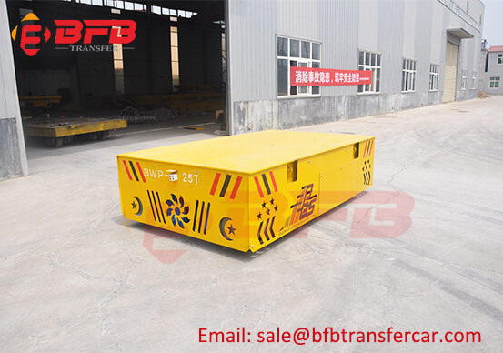 25 Ton Battery Industry Transfer Cars For Workshop Die Mold Handling