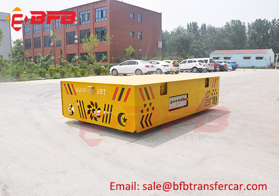 25 Ton Battery Industry Transfer Cars For Workshop Die Mold Handling