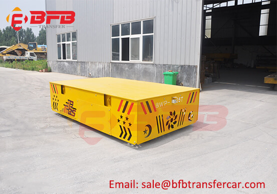 25 Ton Battery Industry Transfer Cars For Workshop Die Mold Handling