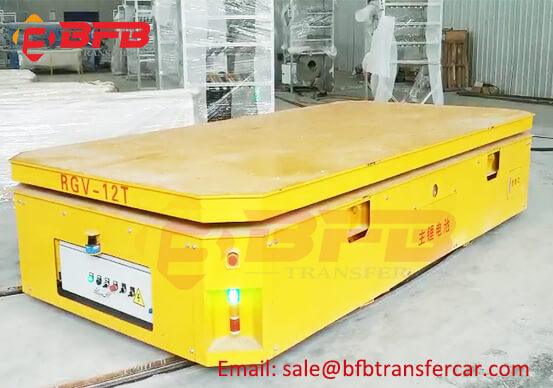 12MT Battery Powered RGV Transfer Cart For Intelligent Factory