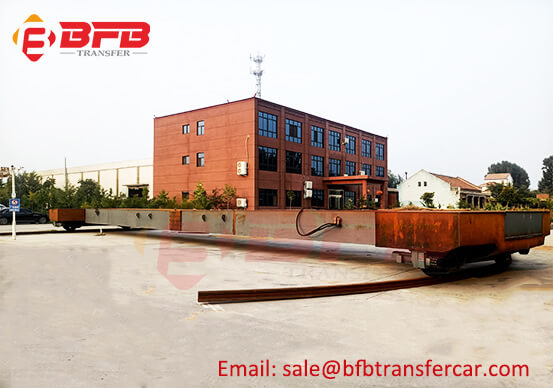 90 Tons 24M Diameter Train Railway Turntable Factory Test