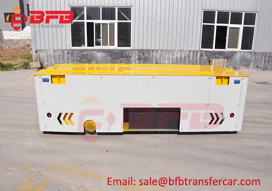 20 Ton Steerable Battery Power Transfer Car For Roller Docking