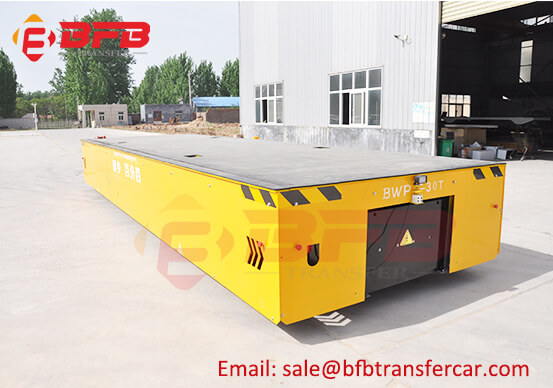 Battery Powered Trackless 30Ton Heavy-Duty Mold Cart Manufacturer Exported Korea