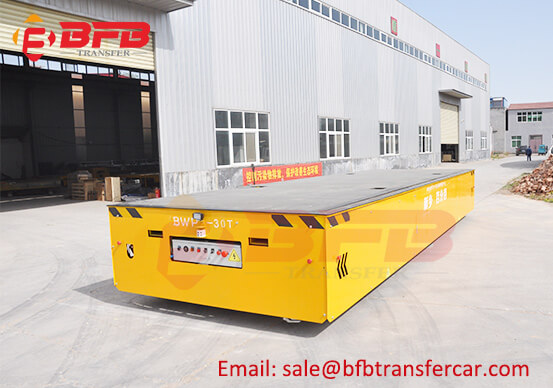 Battery Powered Trackless 30Ton Heavy-Duty Mold Cart Manufacturer Exported Korea