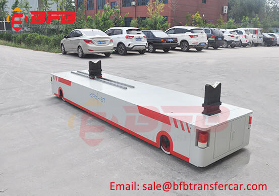 Battery Power Automatic Roll Rail Transfer Carts 