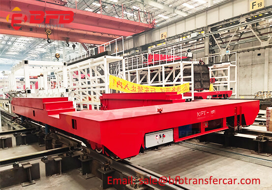 15 Ton Industrial Transfer Trolley With Lifting Manufacturer