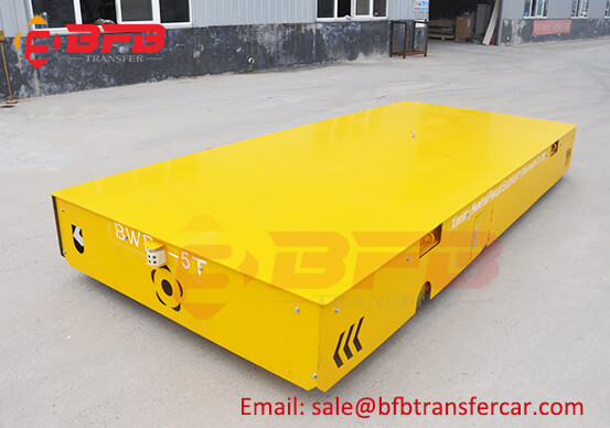 5 Ton Industrial Electric Trackless Transfer Cart Exported UAE