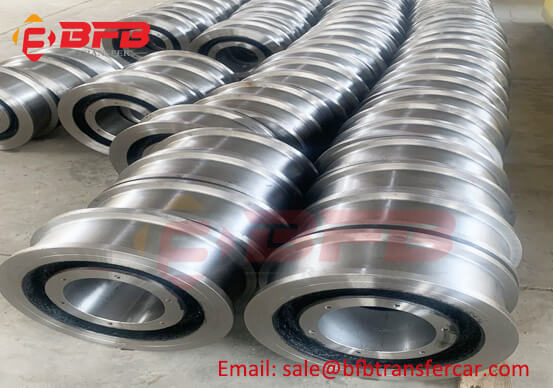 140Pcs Cast Steel Rail Wheel Double Flange Shipped To Namibia