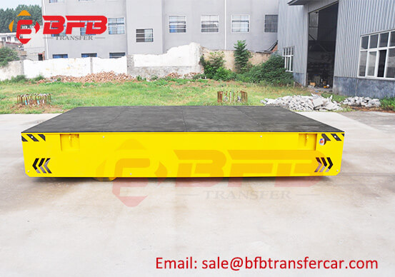 30T Battery Power Steerable Transfer Cart For Machinery Handle