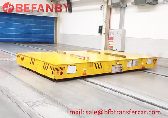 20T Electric Industrial Rail Trolley Systems For Automobile Workshop