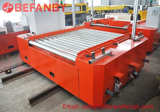 5T RGV Transfer Conveyor Trolley Automated For Aluminum Coil Transfer