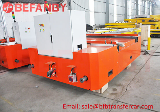 5T RGV Transfer Conveyor Trolley Automated For Aluminum Coil Transfer