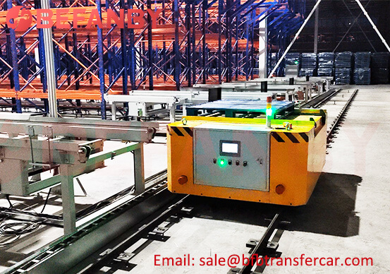12T RGV Industrial Robot Automatic Transfer Cart For Pallet Transport