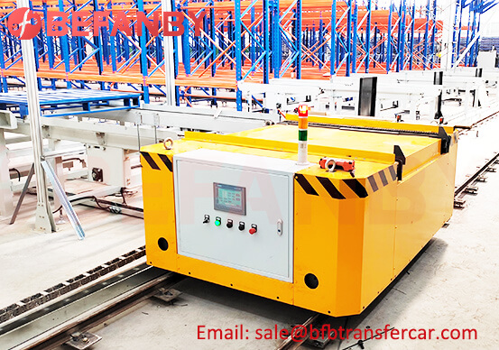 12T RGV Industrial Robot Automatic Transfer Cart For Pallet Transport