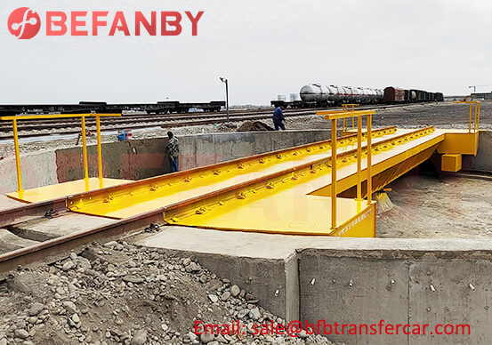 100T Locomotive Railway Turntable For Train Turning