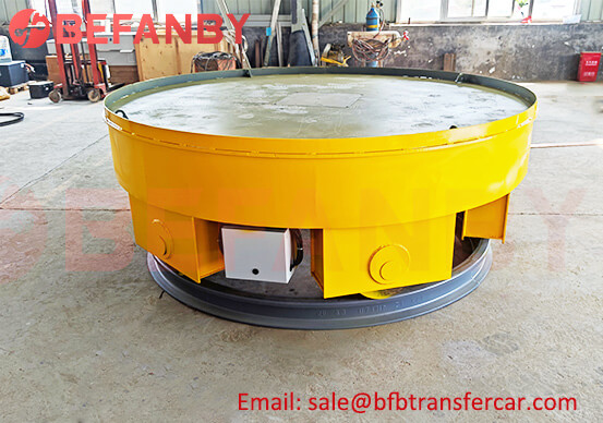 Anti - High Temperature 40T Industrial Turntable For Ladle Rotating
