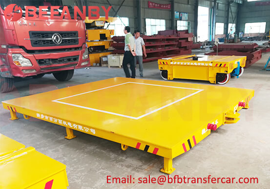 Unpowered 30T Rail Transfer Trailer For Low Temperature Laboratory