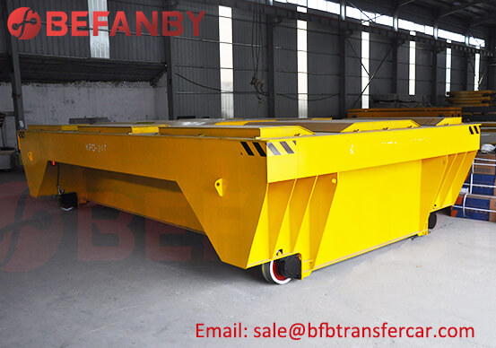 Electric 20 Ton Loading Pipeline Transport Cart On Rails