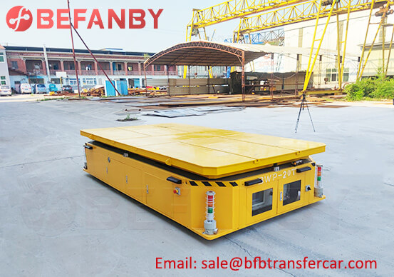 Anti-explosion 20T Automatic Heavy Duty Transporters For Military Factory