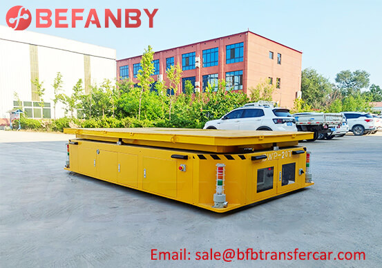 Anti-explosion 20T Automatic Heavy Duty Transporters For Military Factory