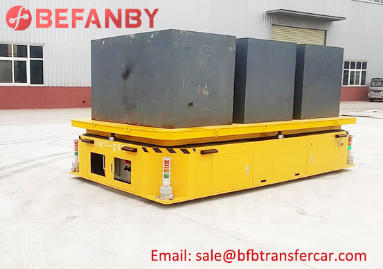 Anti-explosion 20T Automatic Heavy Duty Transporters For Military Factory