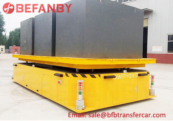 Anti-explosion 20T Automatic Heavy Duty Transporters For Military Factory