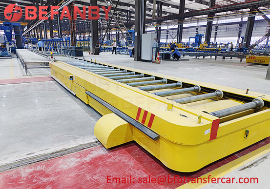 3T RGV Rail Transport Carts Solution For Production Line