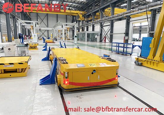 40T RGV Industrial Rail Transportation Cart Customer Feedback