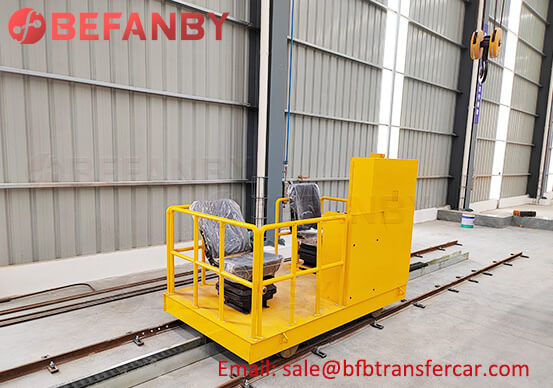 Workshop 500kg Electric Rail Trolley For Flaw Detection