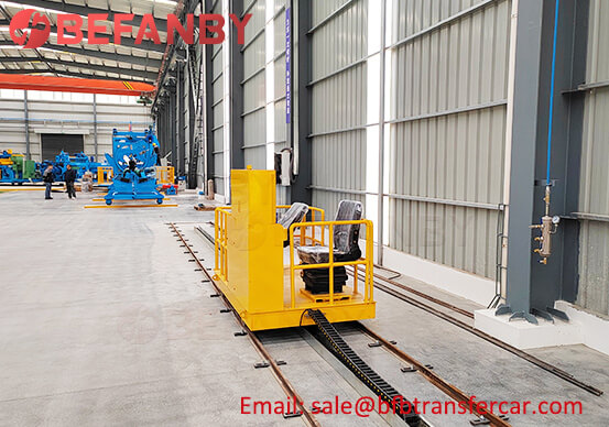 Workshop 500kg Electric Rail Trolley For Flaw Detection