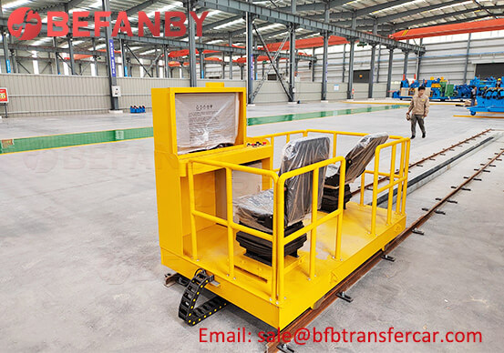 Workshop 500kg Electric Rail Trolley For Flaw Detection
