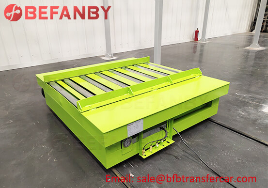 500KG Lifting Automatic Electric Rail Transfer Trolley Factory