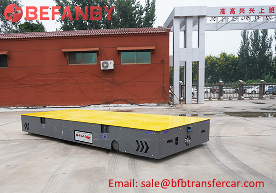 Factory Transfer Electric 20Ton Battery Bogie Exported Korea