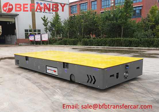 Factory Transfer Electric 20Ton Battery Bogie Exported Korea