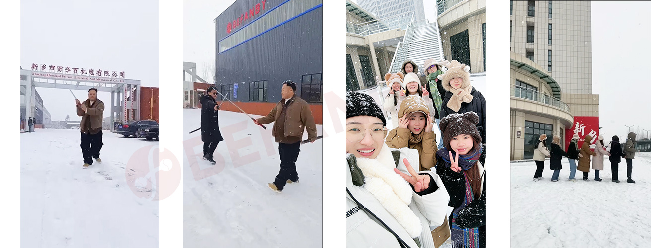 China BEFANBY Transfer Cart Factory In Winter Snow