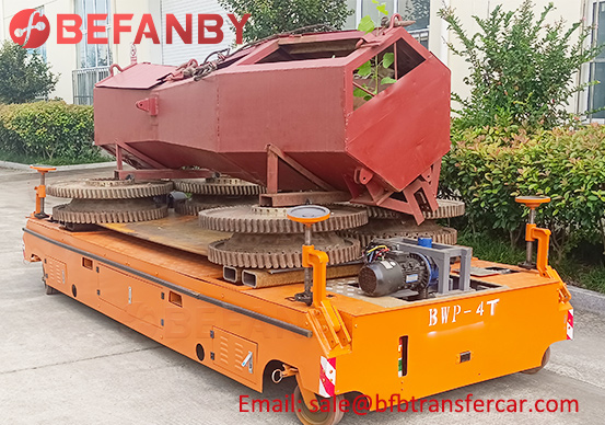 BEFANBY 4T Agv Heavy Duty Automatic Transport Trolley Manufacturer