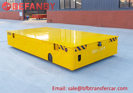remote control trackless transfer trolley,PU wheels electric cart