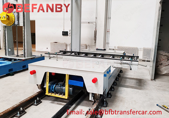 customized rail transfer trolley,electric rail transfer cart