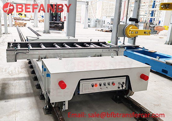 simple structure transfer cart,electric handling rail trolleys