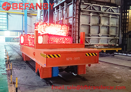 customized rail cart,high temperature electric trolley