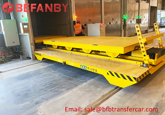 15t rgv rail cart,electric transfer trolley