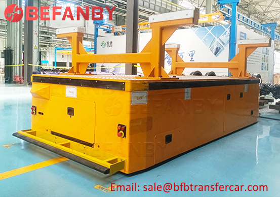 10t customized transfer trolley,automated guided vegicles