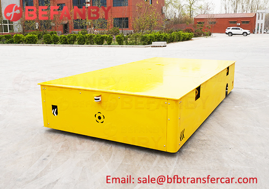 25t trackless handling cart,electric industrial transfer trolley