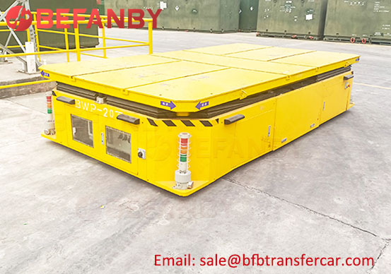 customized electrical transfer trolley,20t factory transfer cart