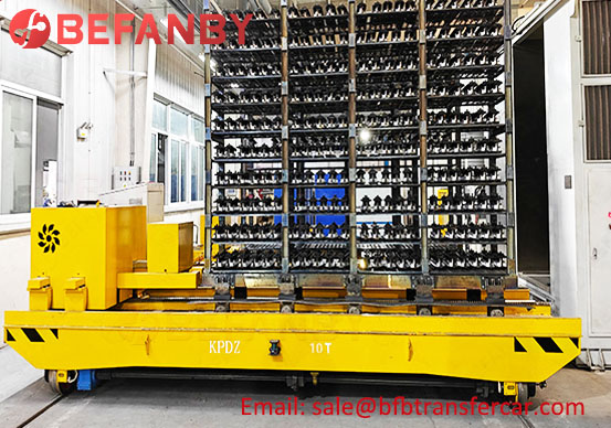material handling transport cart,10t high payload rail trolleys
