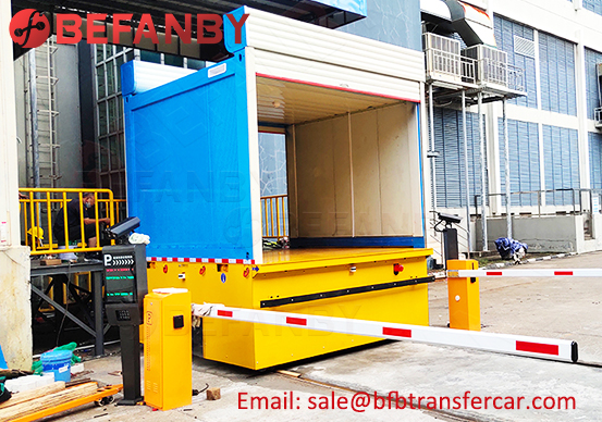 automated rail transfer cart,battery rail transfer trolley