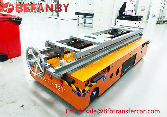 12ton electrical transfer cart,high efficiency transport trolley