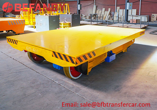 customized electric transfer cart,railway powered trolley